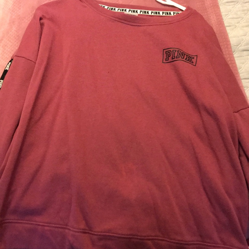 Pink sweatshirt